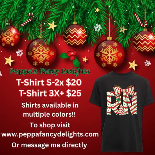 🎄✨Healthcare Holiday Tees Are Here! ✨🎄
